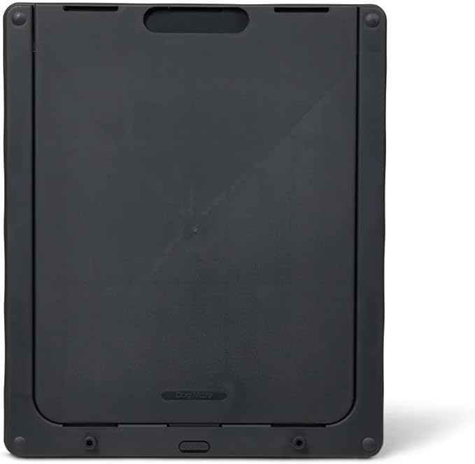 Dog Mate Lockable Large Dog Door (216G) - Flap for Large Dogs and Cats, for UPVC, Wall and Wood, Securely Designed for Your Pets, Grey