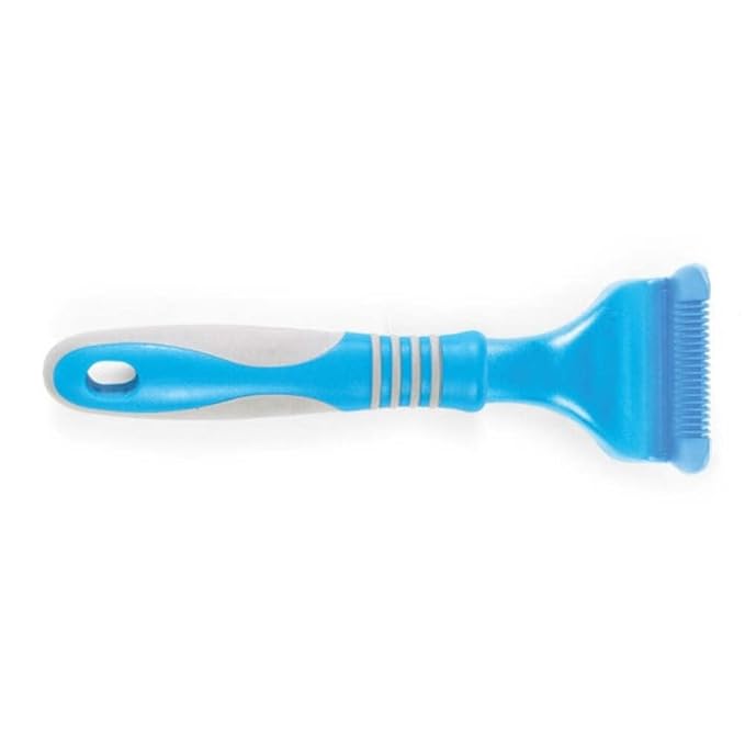 Ancol Ergo Stripping Comb, Blue