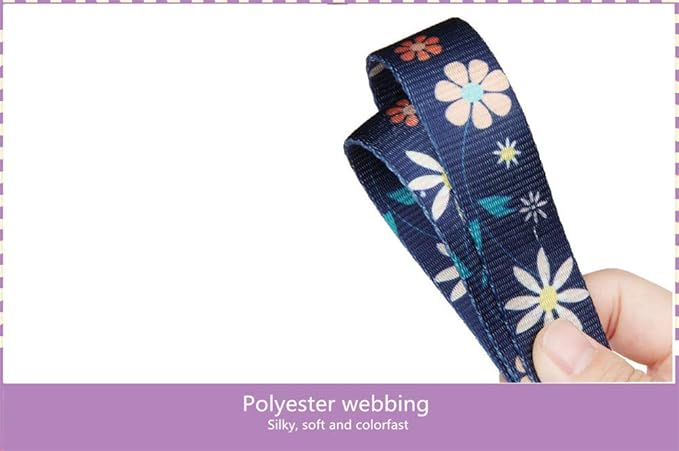 Martingale Collar Floral Print Dog Collar - No Pull Pet Collar, Heavy Duty Adjustable Dog Collar, Medium, Neck 14 Inch -21 Inch, Elegant Flowers (Dark Blue)