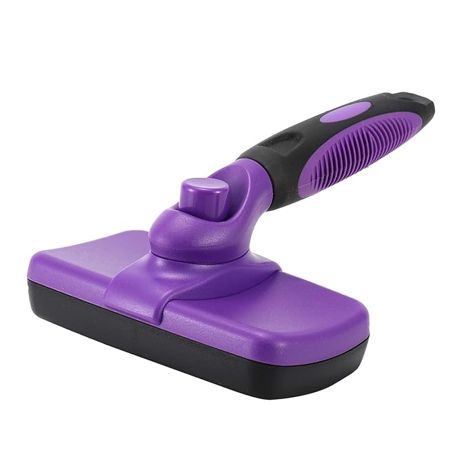 Whizzotech Self Cleaning Slicker Brush Dog And Cat Brush Gently Removes Loose Undercoat, Mats and Tangled Hair