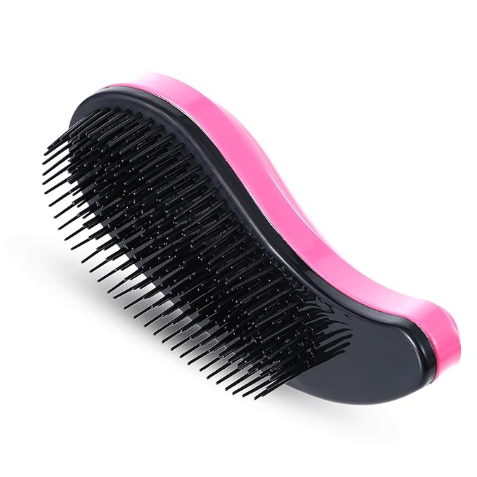 Small Dog Brush, Puppy Brushes for Grooming, Gently Cleaning Slicker Hair Brush for Pet, Cats, Teddy, Chihuahua, Yorkies, Maltese, Shih Tzu, Rabbits (Pink)