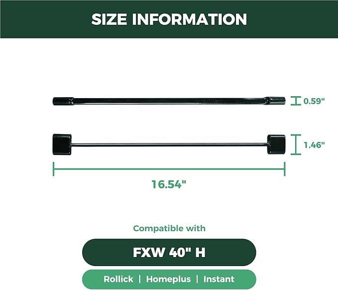 FXW Playpen Connectors, 2-Pack (Playpen Not Included), Accessories Only fit FXW Homeplus/Rollick/Instant 40inch Height Dog Pen, Black│Patent Pending