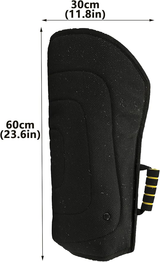 Morezi Dog Bite Sleeve Training Protection, Heavy Duty Nylon Durable, Fit Pit Bull German Shepherd Malinois, Puppy Small Dogs Training Biting Tugging War Toy - Black