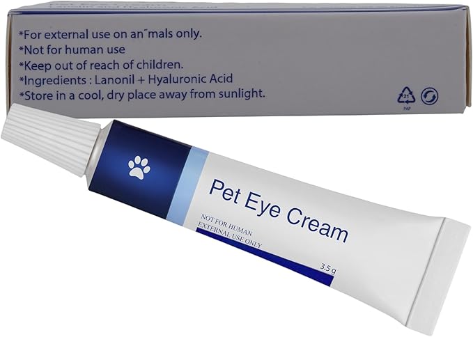 Pet Eye Cream for Dogs, Cats, Cattle, Sheep, Horses, Birds and Puppies, Kittens - 1 Pack