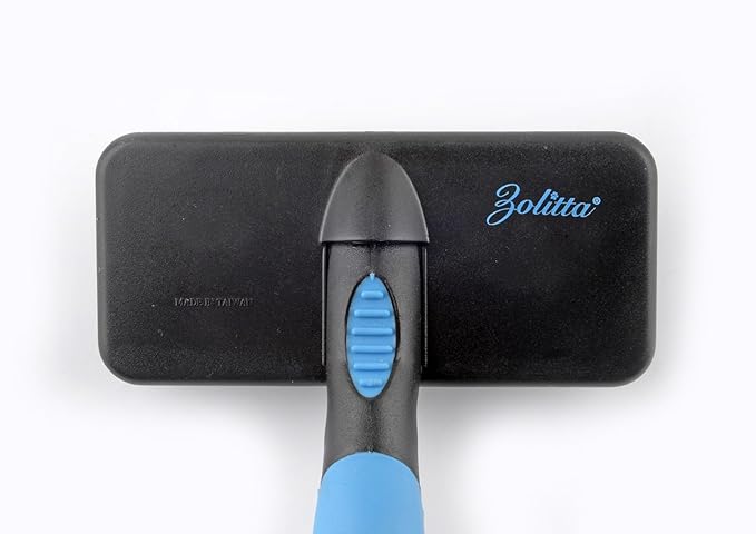 Mr. Slick Medium Slicker Brush, Slicker Brush for Dogs, Dog Brush, Poodle Brush, Dog Brush for Shedding, Dog Grooming, Pet Supplies, Comb Substitute, Dog Products, Brushes for any Grooming Kit