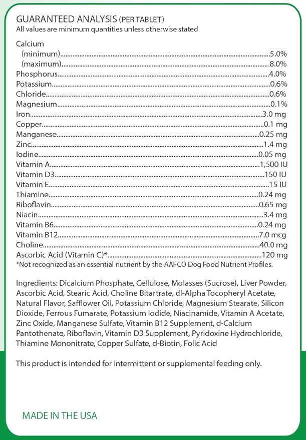 Healthy Breeds Chow Chow Multi-Tabs Plus Chewable Tablets 365 Count