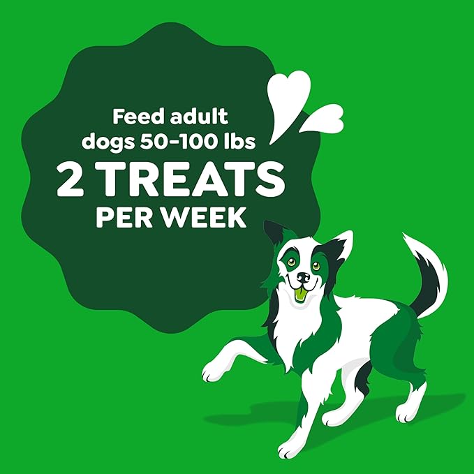 Greenies Occupy Twists Natural Dog Treats Large Breed Size Dog Chews Long Lasting Chicken Flavor, 8.55 oz. Pack, 4 Count