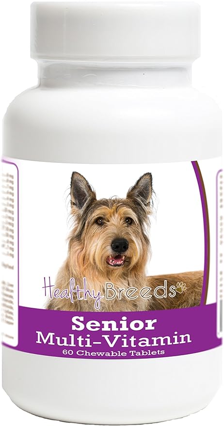 Healthy Breeds Berger Picard Senior Dog Multivitamin Tablets 60 Count