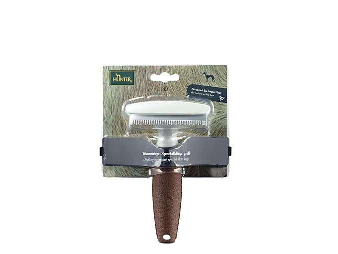 HUNTER - Curry Comb for Stripping/Blade Special L