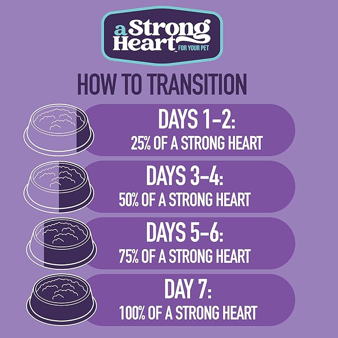 A Strong Heart Wet Dog Food Pouches, Beef & Vegetable Stew, 3.5 oz Pouches (Pack of 24), Made in The USA with Real Beef