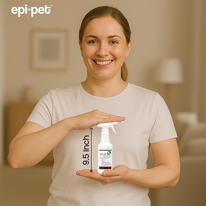 Epi-Pet Veterinary Formulated Dog Hot Spot and Dog Itch Spray, Pet Skin Treatment Spray for Allergies, Deshedding and Redness, Use it as Skin and Coat Conditioner 16 Fl Oz (Pack of 2), Cedar