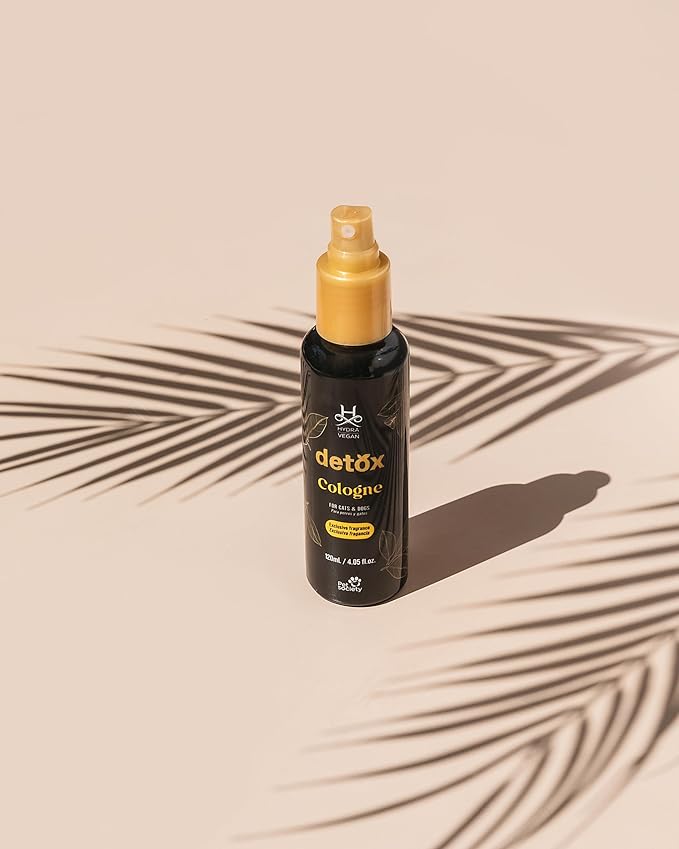 Hydra Vegan Detox Cologne with Fragrant Oils, Grooming and Finishing Spray for Dogs and Cats, 4.05 Fluid Ounces