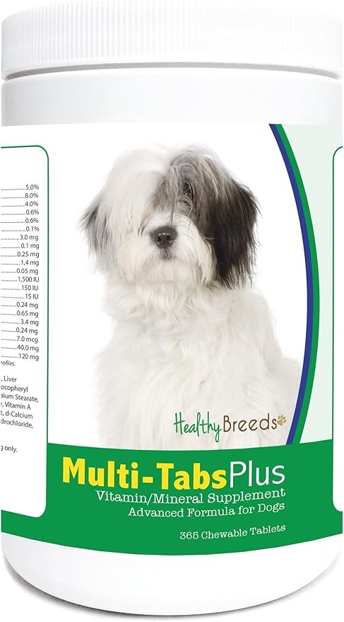 Healthy Breeds Old English Sheepdog Multi-Tabs Plus Chewable Tablets 365 Count