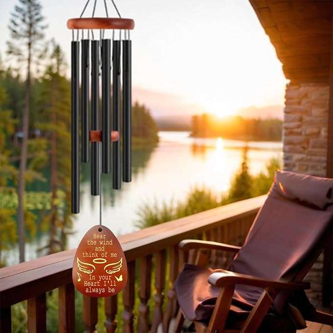 Personalized Dog Memorial Gifts for Loss of Dog, Custom Pet Memorial Wind Chime, Pets Loss Passing Away Remembrance Bereavement Gift, Custom Sympathy Gifts of Pet