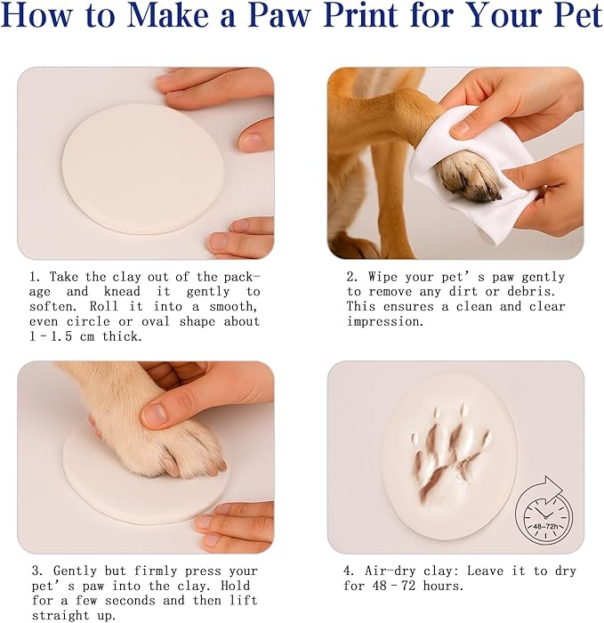 Pet Memorial Shadow Box with Shelves for Loss of Dog Cat Memorial Gifts 4X6 Picture Frame Paw Print Kit Fur Keepsake Heart Plaque Collar Holder and Personalized Blocks Pet Remembrance Sympathy Gift
