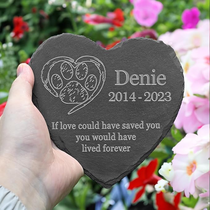 Dog Memorial Gifts, Dog Stone, Dog Memorial Stone, Dog Loss, Dog Keepsake Memorial, in Loving Memory Dog
