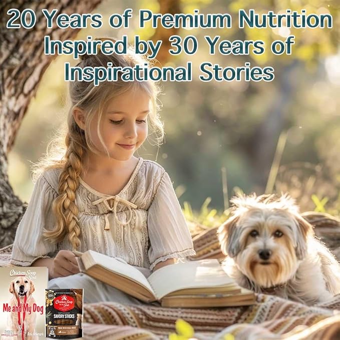 Chicken Soup for the Soul All Natural Premium Savory Sticks Soft & Chewy Dog Treats, Real Duck First Ingredient, No By-Products, Artificial Colors, Flavors or Preservatives, Duck, 4.5oz