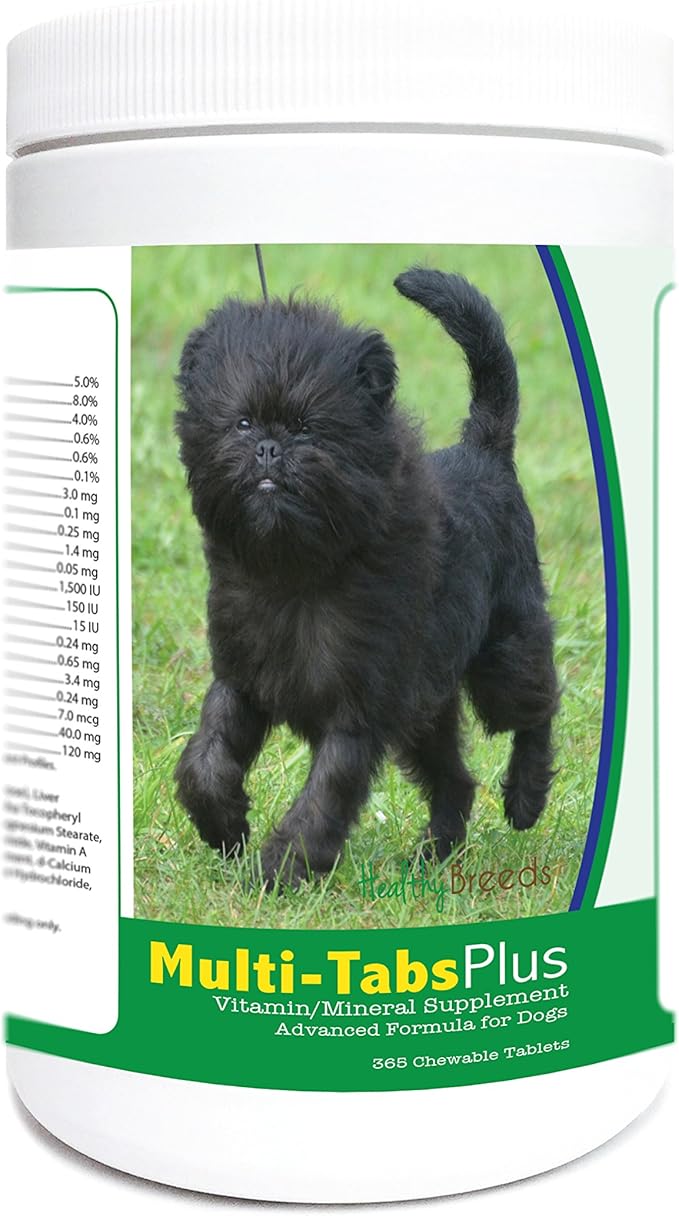 Healthy Breeds Affenpinscher Multi-Tabs Plus Chewable Tablets 365 Count