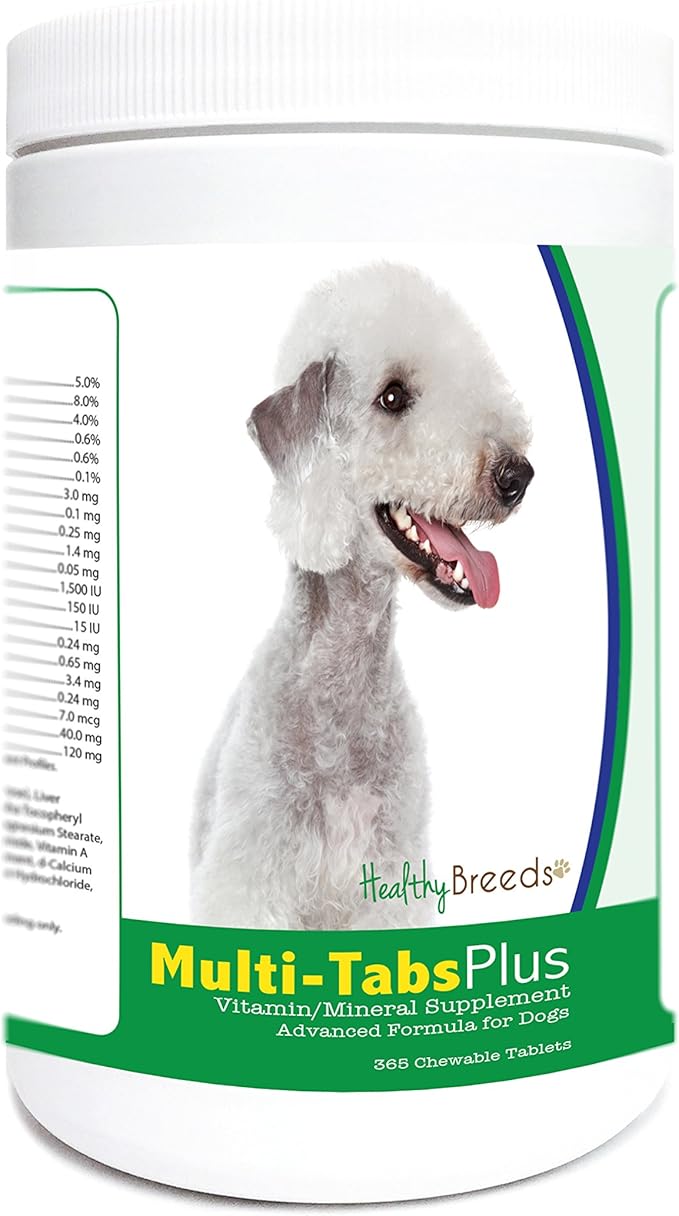 Healthy Breeds Bedlington Terrier Multi-Tabs Plus Chewable Tablets 365 Count