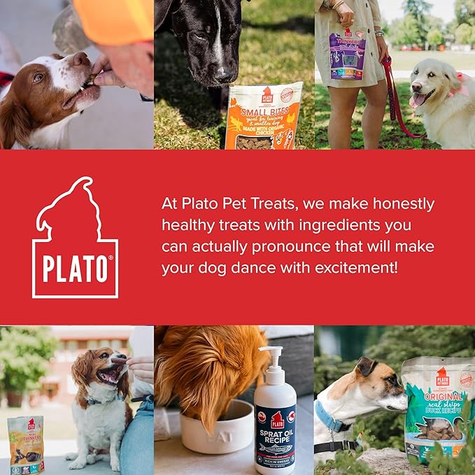 Plato Original Real Strips Turkey & Sweet Potato 6oz, Natural (850002221428)