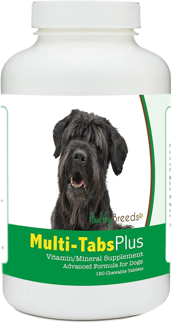 Healthy Breeds Black Russian Terrier Multi-Tabs Plus Chewable Tablets 180 Count