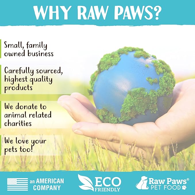 Raw Paws Dried Chicken Feet Dog Treats (10 Count) - Packed in USA - Dehydrated Chicken Feet for Dogs - Natural, Single Ingredient Chews