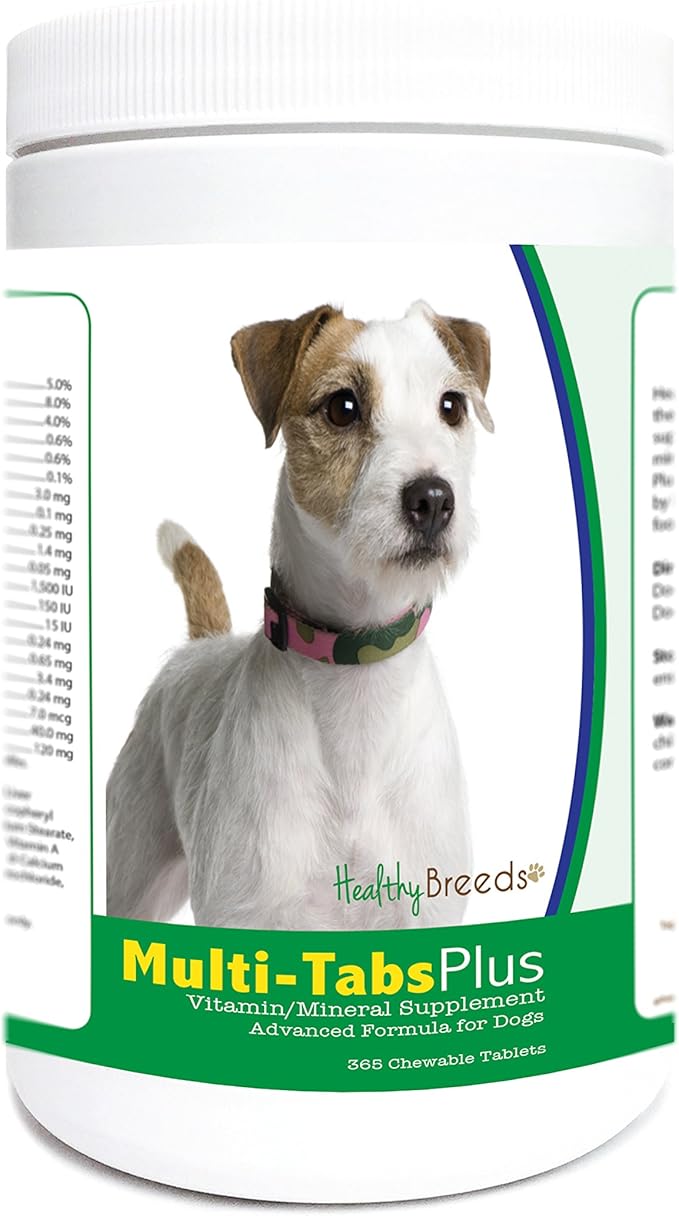 Healthy Breeds Parson Russell Terrier Multi-Tabs Plus Chewable Tablets 365 Count