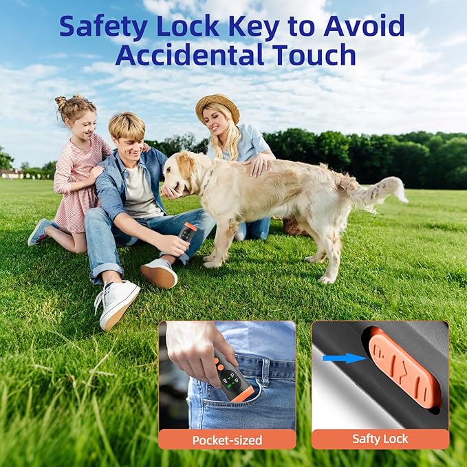 Ultrasonic Dog Bark Deterrent Device: Rechargeable Anti Barking Device for Dogs with 3 Modes - Up to 35FT Range Safe Humane Training Tool - Small Medium Large Dogs Indoor Outdoor Use