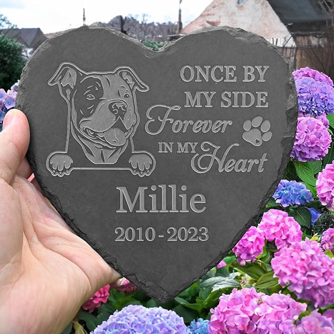 American Bully Memorial Gifts, American Bully Memorial Stone, American Bully Keepsake, in Loving Memory American Bully