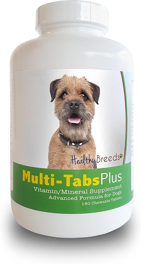 Healthy Breeds Border Terrier Multi-Tabs Plus Chewable Tablets 180 Count