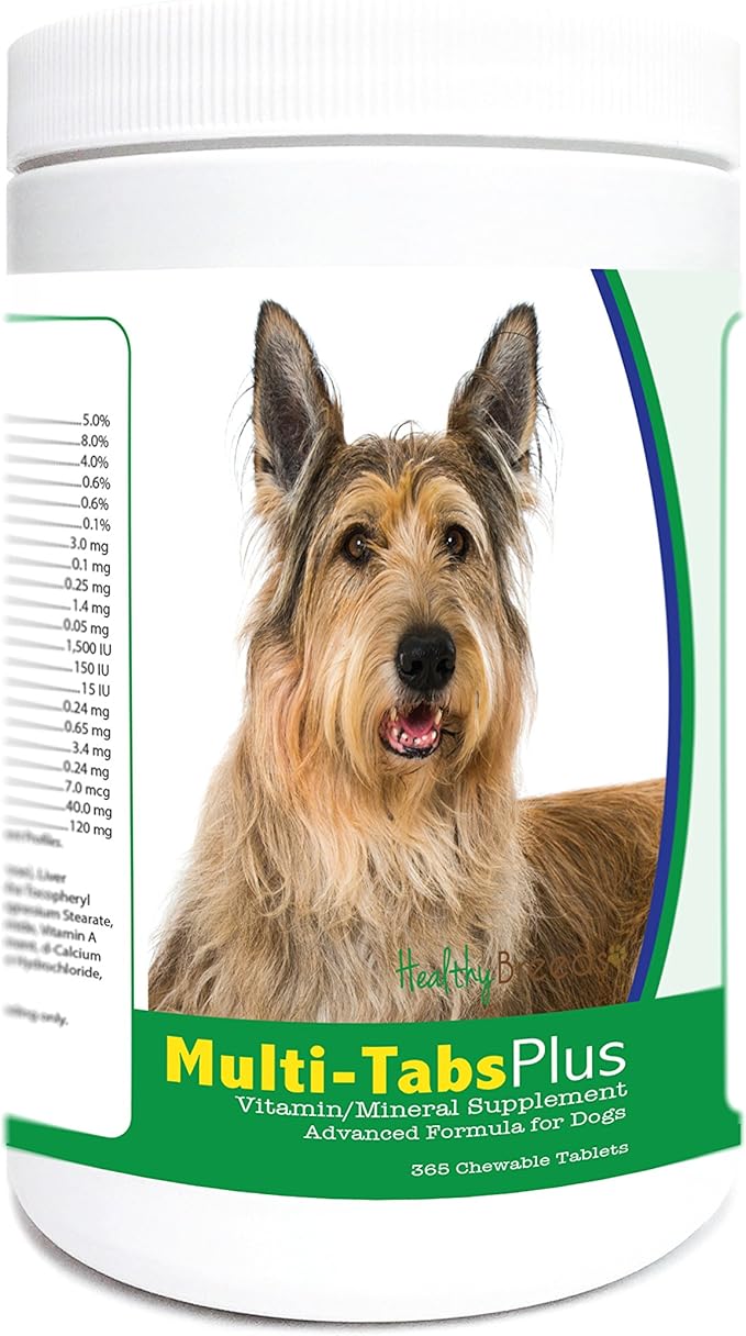 Healthy Breeds Berger Picard Multi-Tabs Plus Chewable Tablets 365 Count
