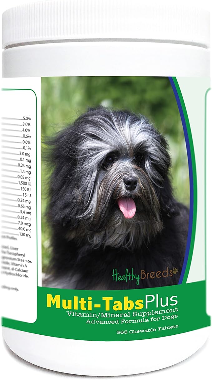 Healthy Breeds Lowchen Multi-Tabs Plus Chewable Tablets 365 Count