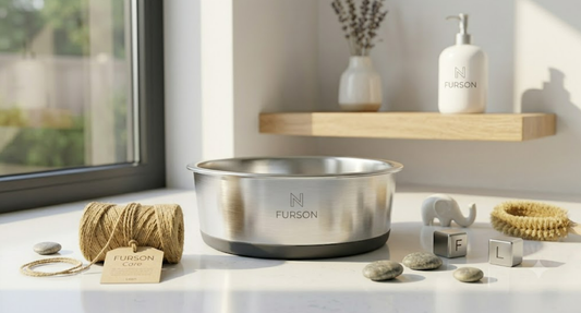 The Hydration Barrier: How Non-Porous Stainless Steel Bowls Combat Canine Acne and Bacterial Dermatitis
