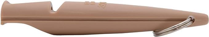 ACME 211.5 Professional Dog Training Whistle with Lanyard. BPA-Free Plastic. 90 dBA. Standardized 5400Hz Frequency for Larger Breeds. Weatherproof. Made in The UK (Nougat Brown)