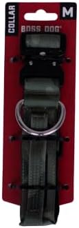 Boss Dog Tactical Collar, Green Camo, Medium