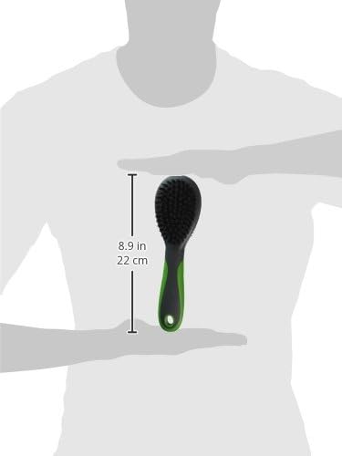 Pet Combination Brush, Large, Green/Gray Series