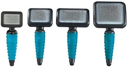Professional Ergonomic Slicker Brushes for Dogs Dog Grooming Brush Choose Size(Brush - xSmall)