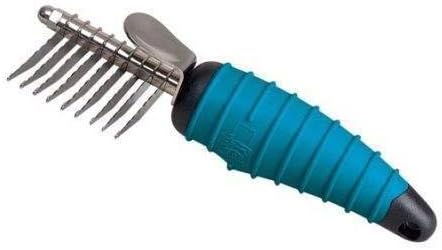 Ergonomic Dog Grooming Tools - Dematting Combs Rakes and Splitters for Dogs(9 Blade Comb)