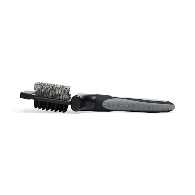 Well & Good by Petco Black 2-Sided Slicker Dog Brush Medium