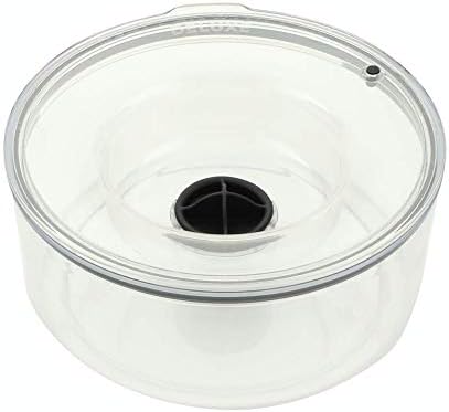Slopper Stopper Tritan Plastic Dripless Water Bowl with Lid – Holds 1 Gal, Reduces Spills & Trails Up to 85%+, Water Bowl for Medium Breed Dogs (21-50 lbs), The Original Slobber Stopper