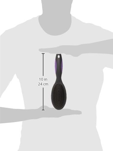 Kruuse Buster Pin Brush – Large Size – Gentle Detangling & Shedding Control Brush for Dogs & Cats – Soft Stainless Steel Pins, Ergonomic Handle, Comfortable Grooming for All Coat Types