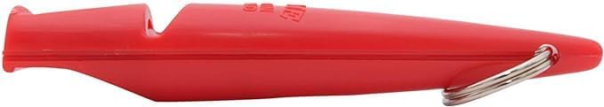 ACME 211.5 Professional Dog Training Whistle with Lanyard. BPA-Free Plastic. 90 dBA. Standardized 5400Hz Frequency for Larger Breeds. Weatherproof. Made in The UK (Carmine Red)