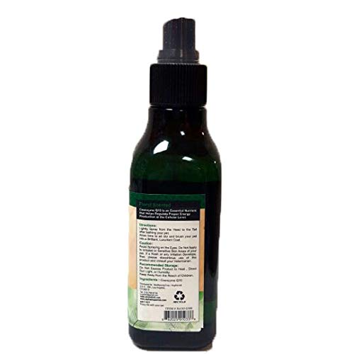Alpha Dog Series Natural Pet Refreshening Spray w/ CoQ10 Enzyme, For Dog Perfume, Dog Cologne, Pet Odor Eliminator (Floral Scent)