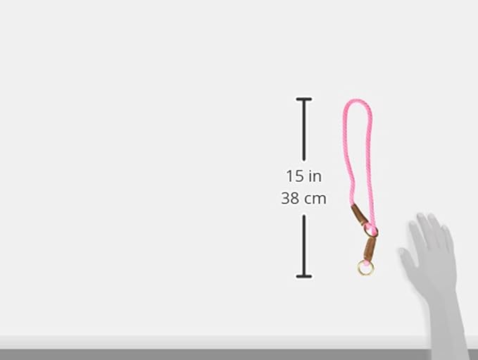 Mendota Pet Command Slip Collar - Dog Training Collar - Made in The USA - Pink - 26 in