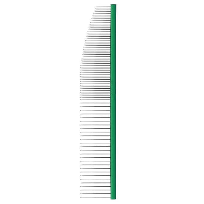 Crescent Curved Cat Dog Comb for Grooming Matting Metal Comb for Long Haired Cats Dog Grooming Combs, Goldendoodles Poodle Detangler Brush peine para perros Removes Knots & Flea