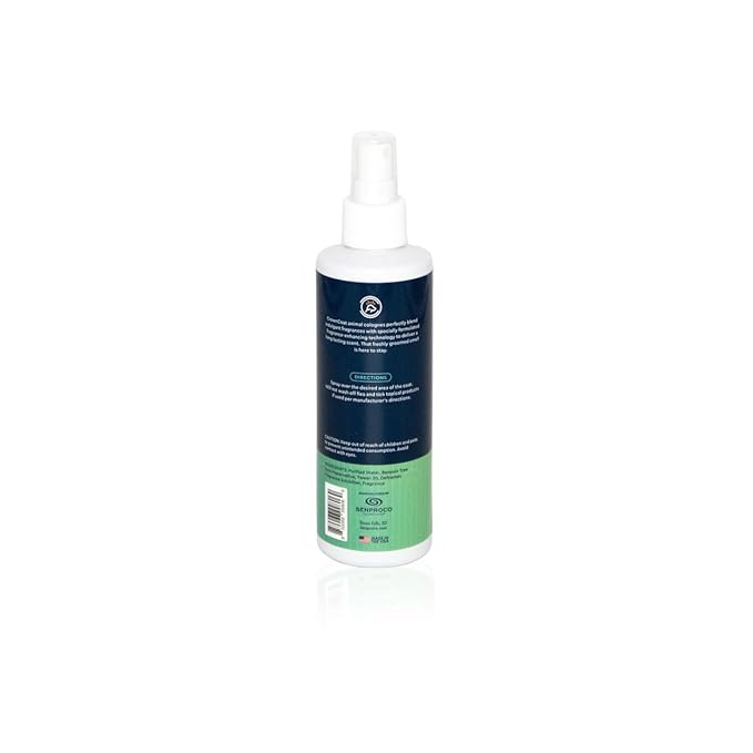 Crown Coat Pistachio Dream Long Lasting Pet Cologne, 8 oz - Professional Grooming Grade, Natural Perfume Deodorant, New Long Last Fragrance Formula for Dogs and Cats