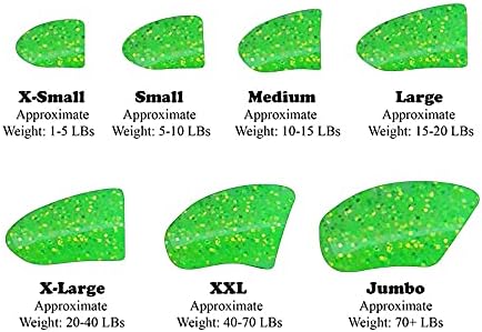 Soft Nail Caps for Dog Claws Margarita Glitter XXL