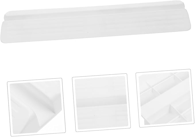 2Pcs Safety Gate Pedals Slip Floor Height Guardrail Accessories for Pet Gates Durable Indoor Puppy and Cat Safety Barrier Easy Installation White