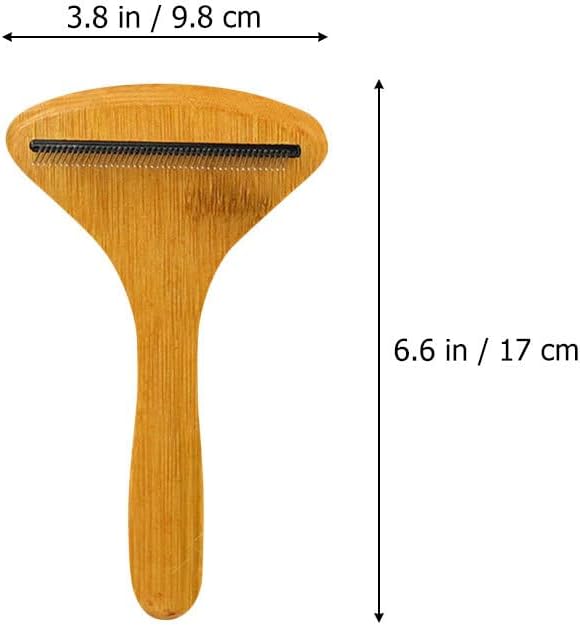 4pcs Pet Grooming Combs Dogs Cats Dog Hair Comb Puppy Grooming Shedding Removal Ergonomic Handle Design