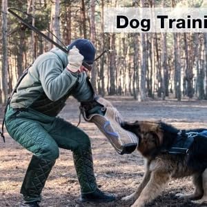 Pssopp Cowhide Dog Agitation Whip, Dog Teaser Wand Dogs Training Whip Outdoor Playing for Pulling Chasing Chewing Teasing Training